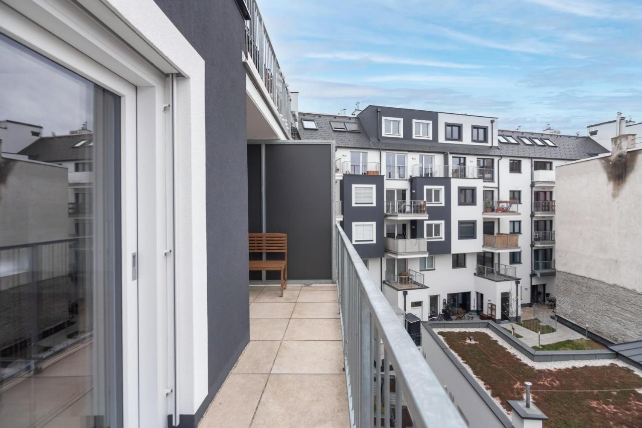 Ruhig, Hell Und Neu Mit Garage Apartman Bécs Kültér fotó